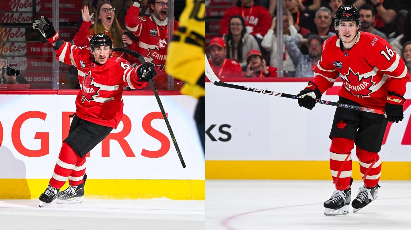 Hockey fans pick between Mitch Marner & Brad Marchand for “Golden Goal” at 4 Nations Face-Off