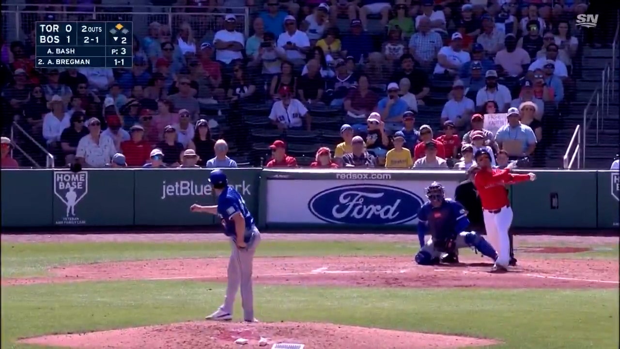 Alex Bregman CRUSHES first homer in Red Sox uniform vs. Blue Jays