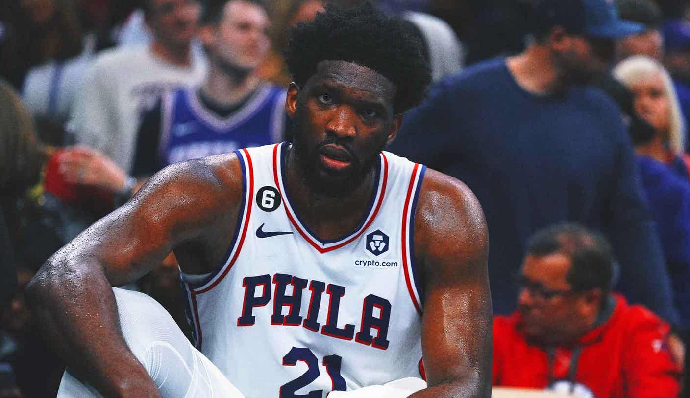 Joel Embiid benched for entire 4th quarter in 76ers’ loss to Nets at the buzzer