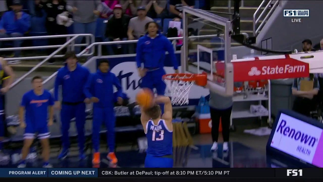 Boise State's Javan Buchanan forces steal & Andrew Meadow finishes with dunk to seal win vs. Nevada